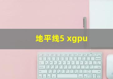 地平线5 xgpu